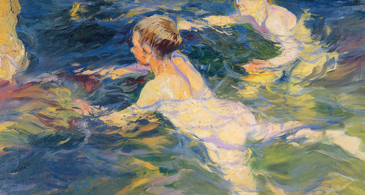 Nadadores. Xàbia, 1905. © Museo Sorolla, Madrid