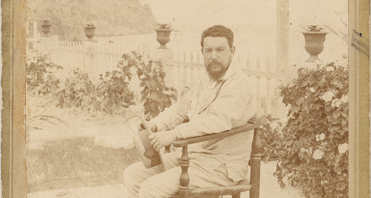 Joaquín Sorolla en Xàbia, junio de 1898. © Museo Sorolla, Madrid.