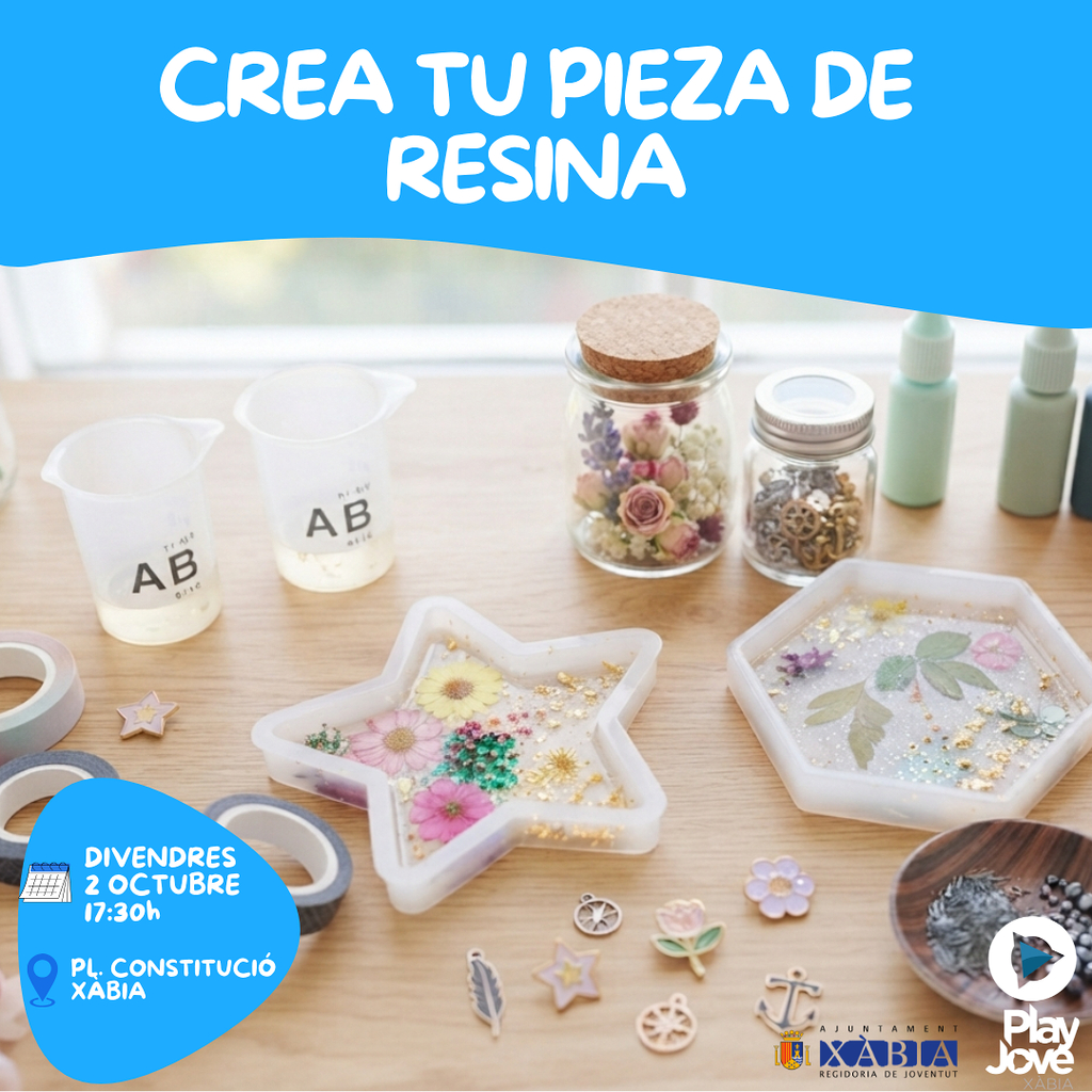 PlayJove: create your own resin piece