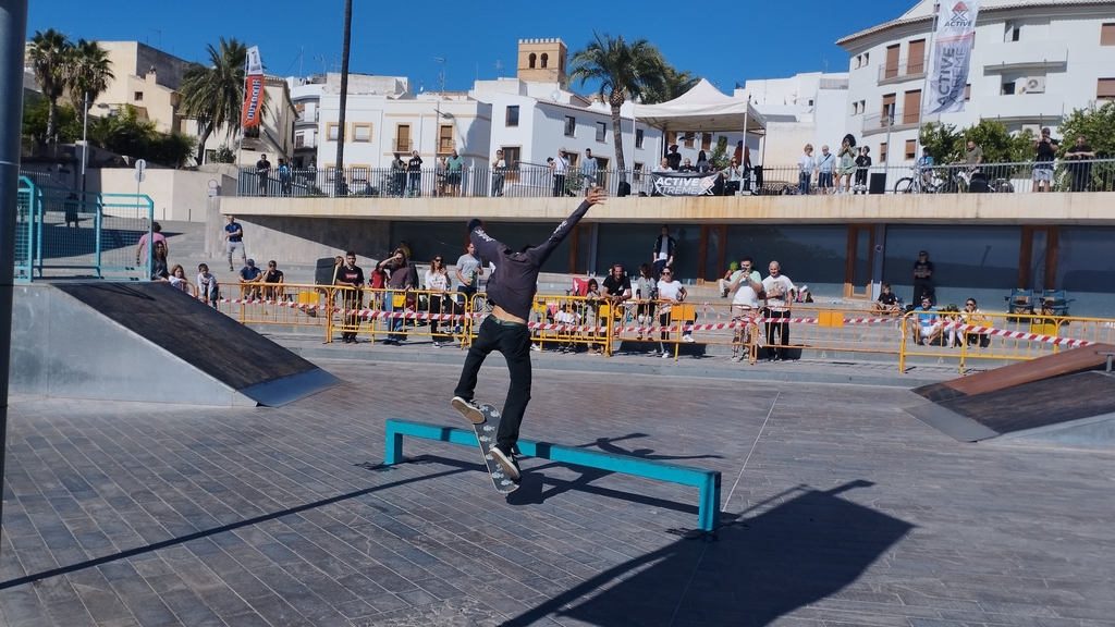 Regional skateboarding championship in Xàbia