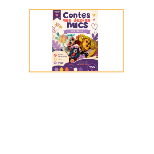 Children's puppet storytelling: Contes que desfan nucs
