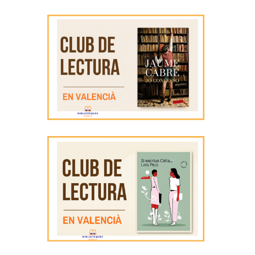 Sesión Club de Lectura en Valencià: Si escrius Cèlia de Lliris Picó