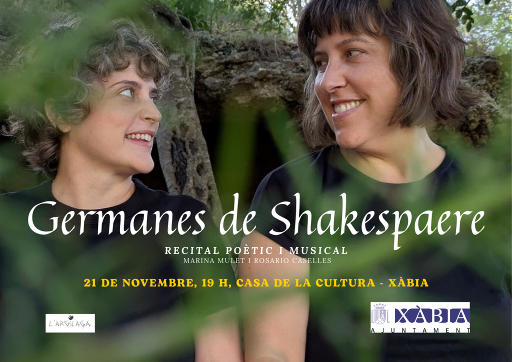 Germanes de Shakespeare: poetry and music recital