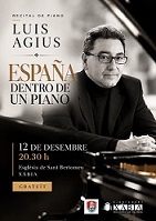 Piano recital by Luis Agius: España dentro de un piano