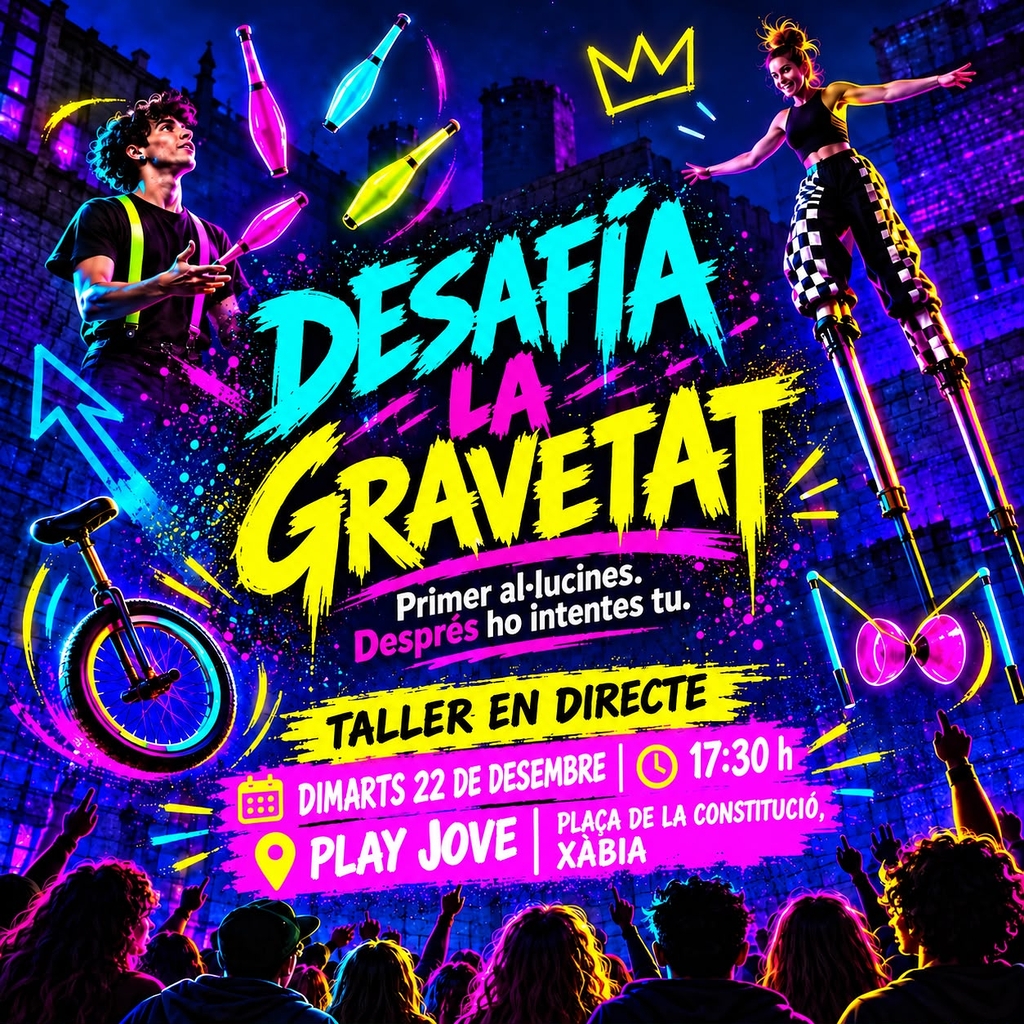 Christmas at PlayJove: defy gravity